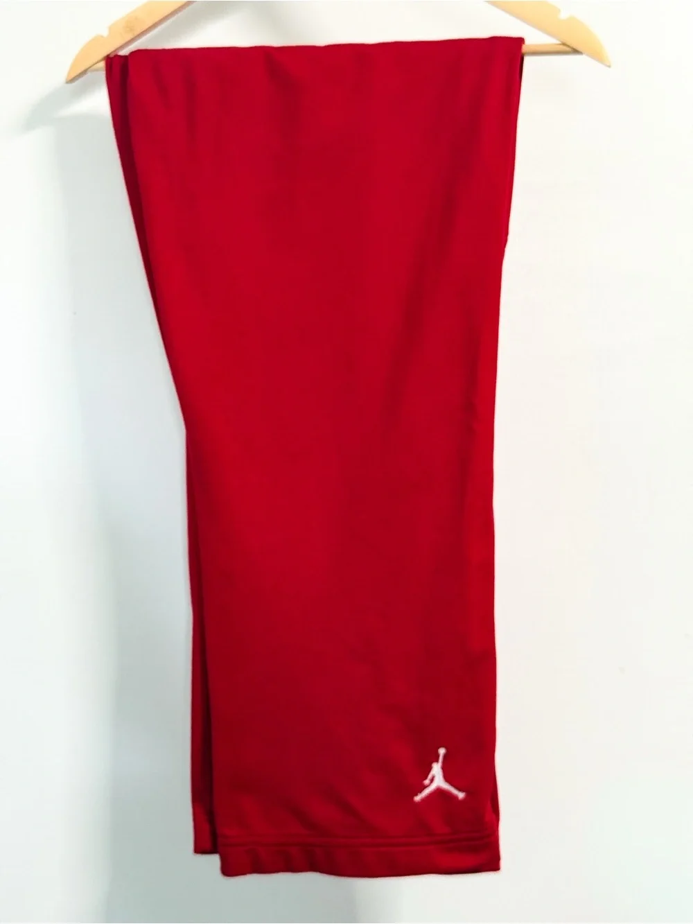 Jordan Jumpman Warm Up Pants Red White Ankle Zip Basketball Size L